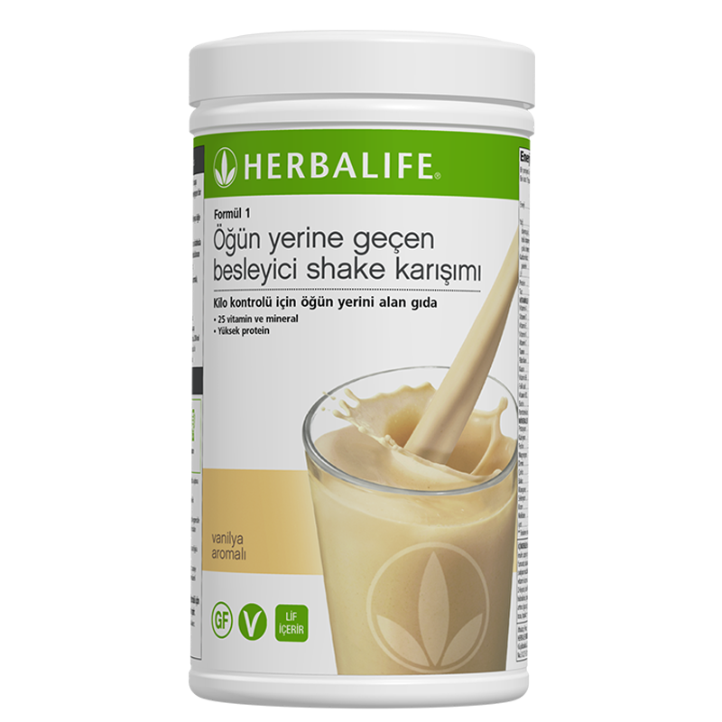 Herbalife Formül 1 Besleyici Shake Karışımı Vanilya Aromalı 500 g