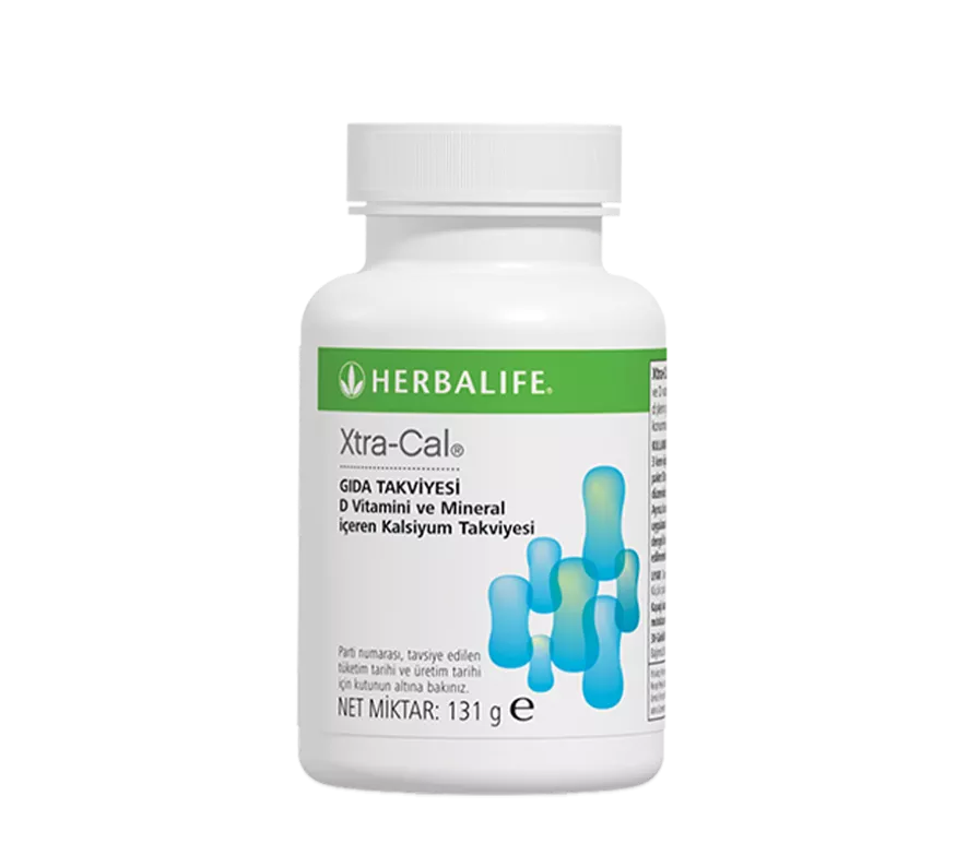 Herbalife Xtra-Cal D vitamini ve mineral içeren kalsiyum gıda takviyesi
