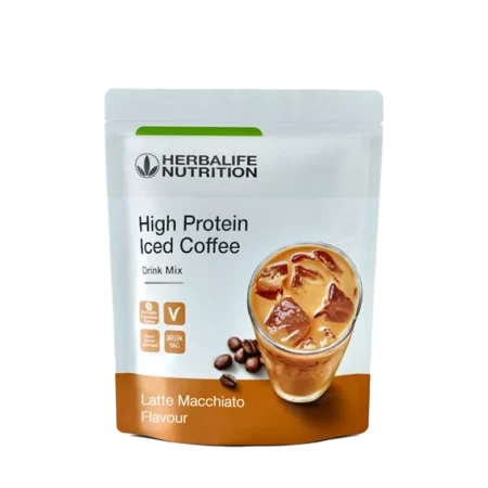 Herbalife Yüksek Proteinli Soğuk Kahve Karışımı Latte Macchiato 308 gr