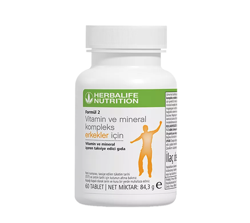 Herbalife Formül 2 Vitamin ve Mineral Erkekler İçin