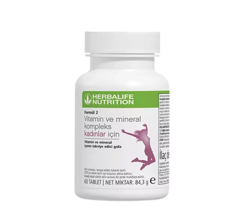 Herbalife Formül 2 Vitamin Mineral Kadınlar İçin