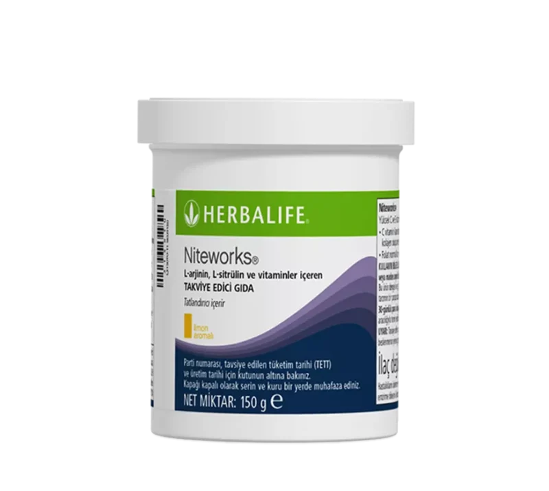 Herbalife Niteworks Limon Aromalı takviye edici gıda