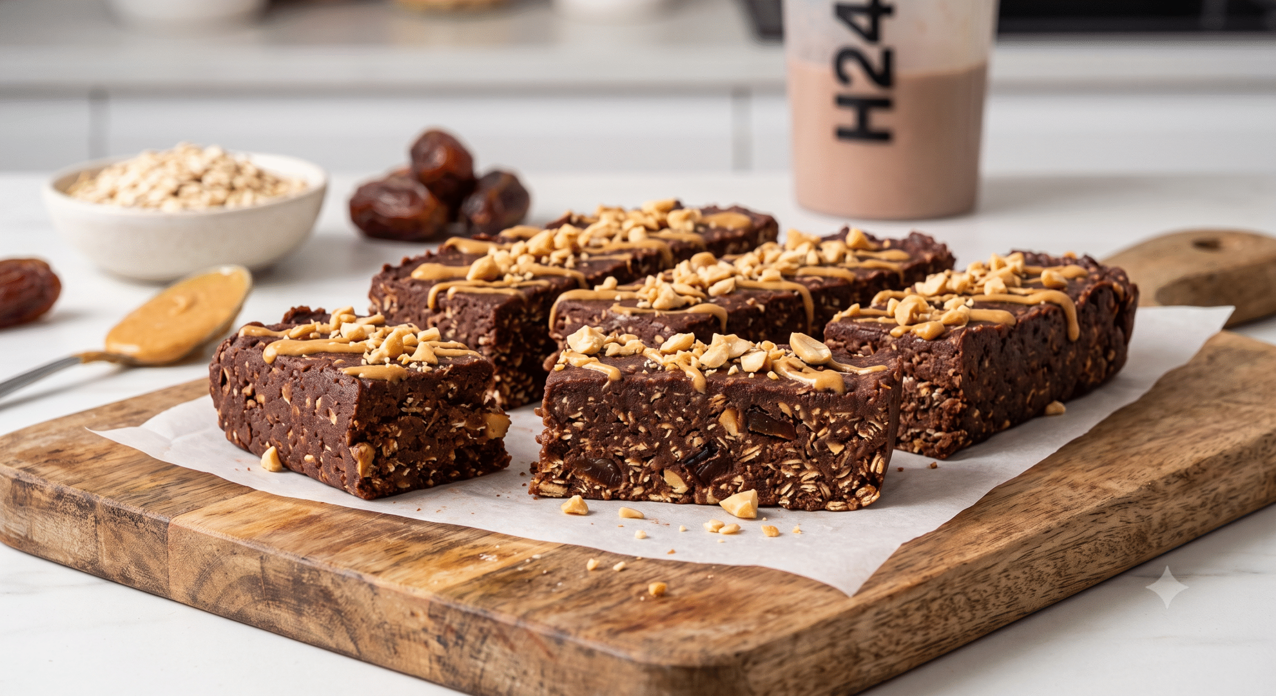 Herbalife Protein Bake Mix ve H24 Yer Fıstığı Ezmeli Enerji Barı Tarifi